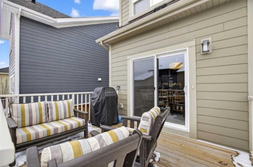 218 Riviera View, Cochrane, AB - Outdoor With Deck Patio Veranda With Exterior
