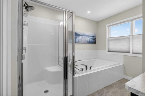 218 Riviera View, Cochrane, AB - Indoor Photo Showing Bathroom