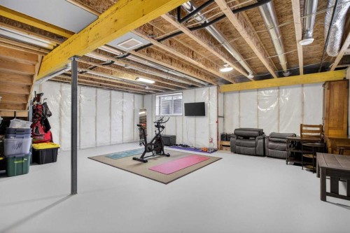 218 Riviera View, Cochrane, AB - Indoor Photo Showing Basement