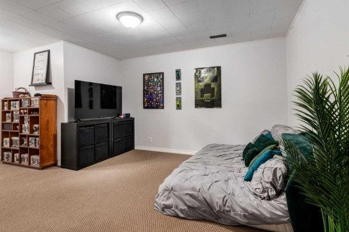 955 Erin Woods Drive Se, Calgary, AB - Indoor Photo Showing Bedroom