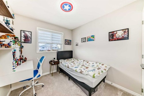 234 Legacy Mews Se, Calgary, AB - Indoor Photo Showing Bedroom