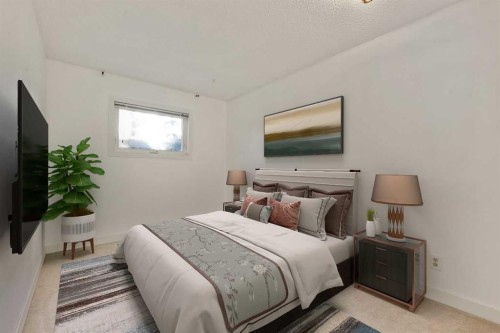 224 Macewan Ridge Close Nw, Calgary, AB - Indoor Photo Showing Bedroom