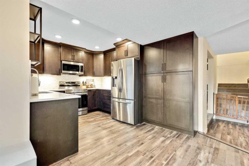 224 Macewan Ridge Close Nw, Calgary, AB - Indoor Photo Showing Kitchen With Stainless Steel Kitchen With Upgraded Kitchen