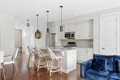 230 Quarry Park Boulevard Se, Calgary, AB - Indoor Photo Showing Kitchen With Upgraded Kitchen