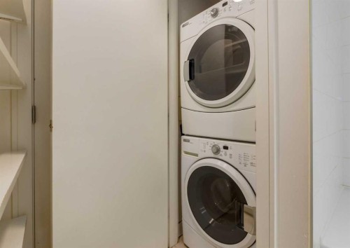 414-222 Riverfront Avenue Sw, Calgary, AB - Indoor Photo Showing Laundry Room