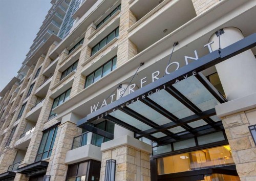 414-222 Riverfront Avenue Sw, Calgary, AB - Outdoor With Balcony