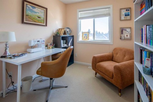 203 Clover Way, Carstairs, AB - Indoor Photo Showing Office