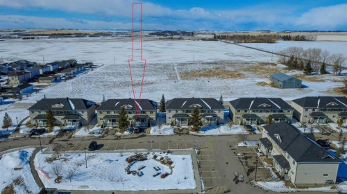 203 Clover Way, Carstairs, AB - Outdoor With Body Of Water With View