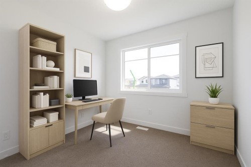 264 Clearview Court, Chestermere, AB - Indoor Photo Showing Office