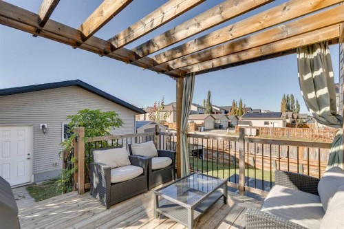 344 Silverado Drive Sw, Calgary, AB - Outdoor With Deck Patio Veranda With Exterior