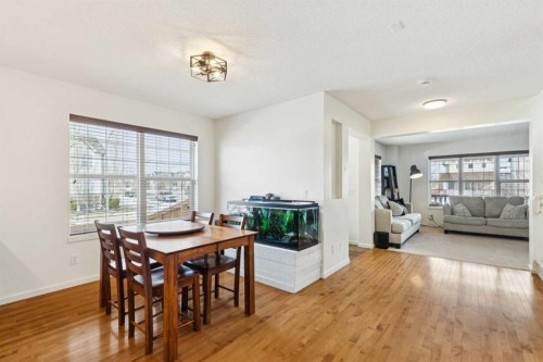 344 Silverado Drive Sw, Calgary, AB - Indoor Photo Showing Dining Room