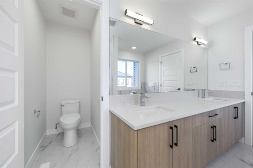 122 Sandpiper Bend, Chestermere, AB - Indoor Photo Showing Bathroom