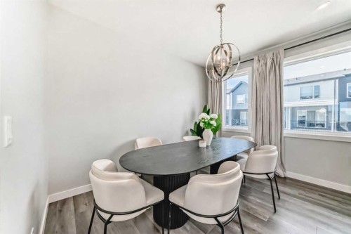 413 Skyview Ranch Circle Ne, Calgary, AB - Indoor Photo Showing Dining Room