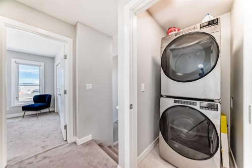 413 Skyview Ranch Circle Ne, Calgary, AB - Indoor Photo Showing Laundry Room