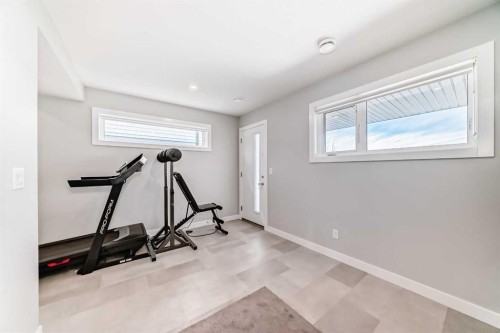 413 Skyview Ranch Circle Ne, Calgary, AB - Indoor Photo Showing Gym Room