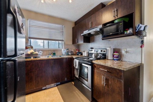 48 Falton Way Ne, Calgary, AB - Indoor Photo Showing Kitchen With Double Sink