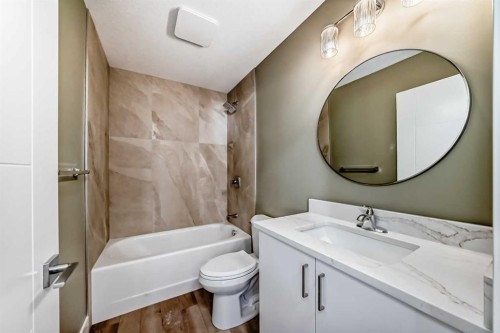 2017 30 Avenue, Nanton, AB - Indoor Photo Showing Bathroom
