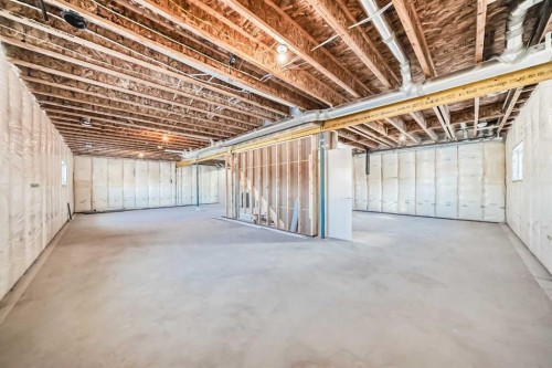 2017 30 Avenue, Nanton, AB - Indoor Photo Showing Basement