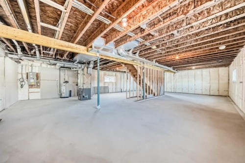 2017 30 Avenue, Nanton, AB - Indoor Photo Showing Basement