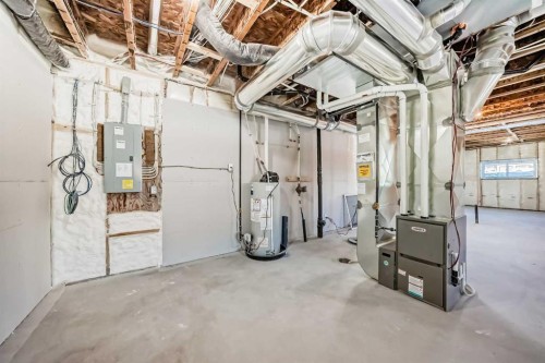 2017 30 Avenue, Nanton, AB - Indoor Photo Showing Basement