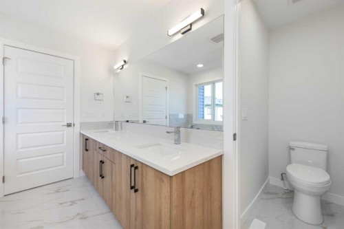 126 Sandpiper Bend, Chestermere, AB - Indoor Photo Showing Bathroom