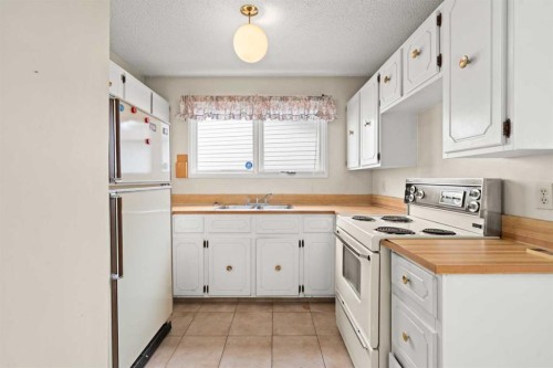 151 Deerview Court Se, Calgary, AB - Indoor Photo Showing Kitchen With Double Sink