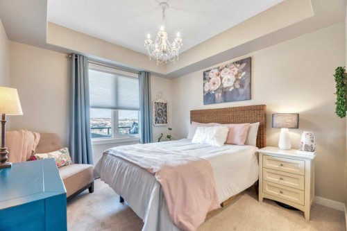 415-55 Wolf Hollow Crescent Se, Calgary, AB - Indoor Photo Showing Bedroom