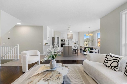 125 Seagreen Passage, Chestermere, AB - Indoor Photo Showing Living Room