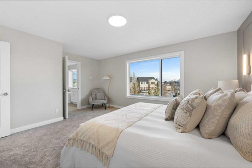 125 Seagreen Passage, Chestermere, AB - Indoor Photo Showing Bedroom