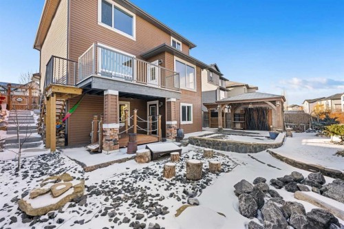 125 Seagreen Passage, Chestermere, AB - Outdoor With Deck Patio Veranda