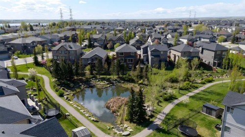 125 Seagreen Passage, Chestermere, AB - Outdoor With Body Of Water With View