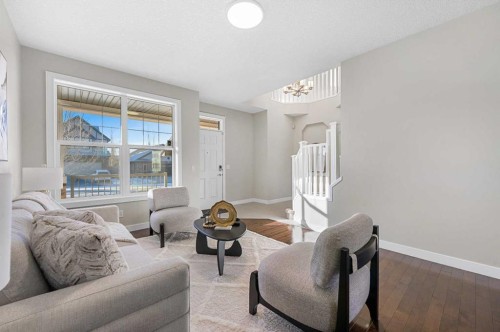 125 Seagreen Passage, Chestermere, AB - Indoor Photo Showing Living Room