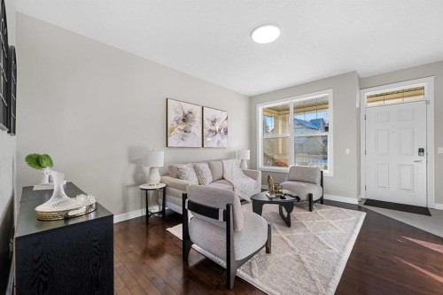 125 Seagreen Passage, Chestermere, AB - Indoor Photo Showing Living Room