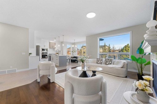 125 Seagreen Passage, Chestermere, AB - Indoor Photo Showing Living Room