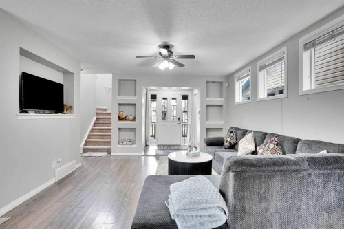44 Skyview Ranch Lane Ne, Calgary, AB - Indoor Photo Showing Living Room