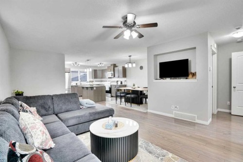 44 Skyview Ranch Lane Ne, Calgary, AB - Indoor Photo Showing Living Room
