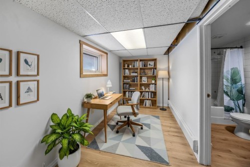 327 Silvertip Close, Canmore, AB - Indoor Photo Showing Office