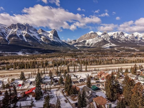 327 Silvertip Close, Canmore, AB - Outdoor With View