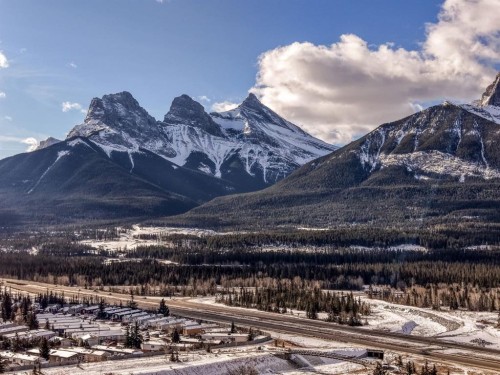 327 Silvertip Close, Canmore, AB - Outdoor With View