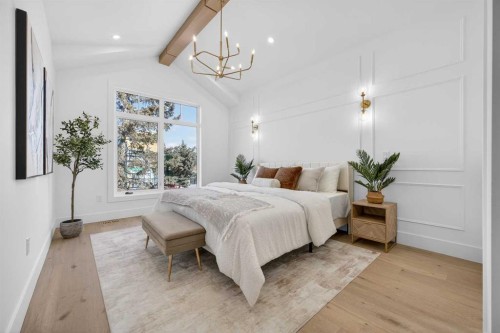 1011 18 Avenue Nw, Calgary, AB - Indoor Photo Showing Bedroom