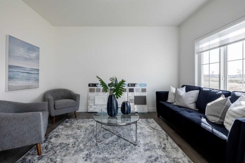 709 Clearview Green, Chestermere, AB - Indoor Photo Showing Living Room