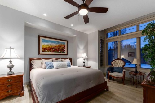 551 Evergreen Circle Sw, Calgary, AB - Indoor Photo Showing Bedroom