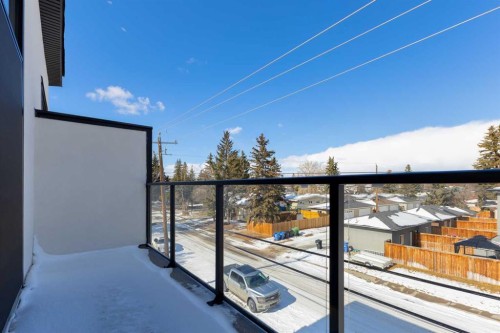 4307 30 Avenue Sw, Calgary, AB - Outdoor With Balcony