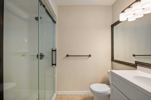 131 Stratton Crescent Sw, Calgary, AB - Indoor Photo Showing Bathroom