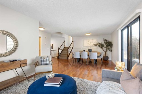 12 Castlefall Road Ne, Calgary, AB - Indoor Photo Showing Living Room