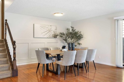 12 Castlefall Road Ne, Calgary, AB - Indoor Photo Showing Dining Room