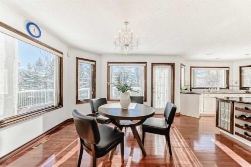 218 Schiller Place Nw, Calgary, AB - Indoor Photo Showing Dining Room