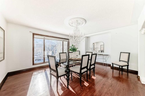 218 Schiller Place Nw, Calgary, AB - Indoor Photo Showing Dining Room