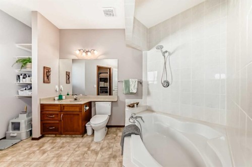 60 Hamptons Terrace Nw, Calgary, AB - Indoor Photo Showing Bathroom