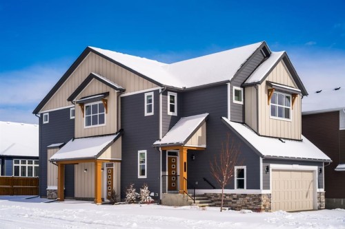 80 Creekside Path Sw, Calgary, AB - Outdoor With Facade